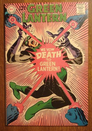 Green Lantern #64 (1968) comic book - DC Comics, VF/NM condition!
