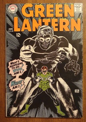 Green Lantern #58 (1968) comic book - DC Comics, VG/F condition!