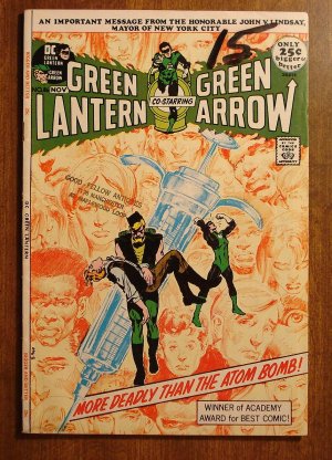 Green Lantern #86 (1971) comic book DC Comics VG condition, Neal Adams, drug use issue, Green Arrow