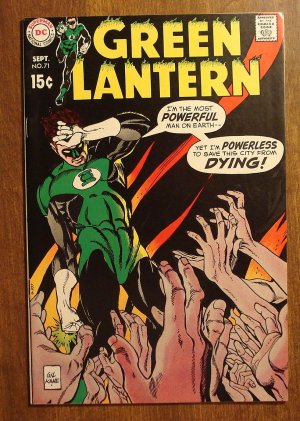 Green Lantern #71 (1969) comic book - DC Comics, VF/NM condition!
