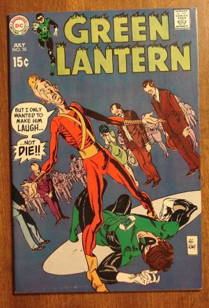 Green Lantern #70 (1969) comic book - DC Comics, VF/NM condition!