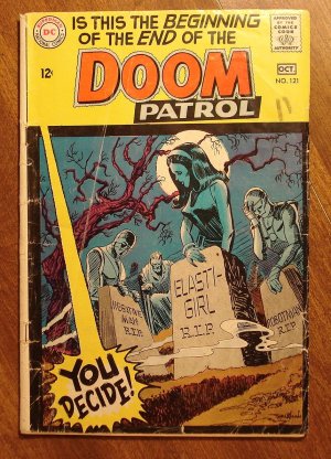 Doom Patrol #121 (1968) comic book - DC Comics, Good condition, End of the Doom Patrol?