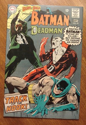 Brave & The Bold #79 (1968) comic book, Batman & Deadman, DC comics Neal Adams VF condition!
