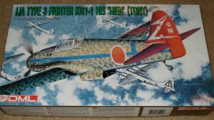 DML IJA Type 3 Ki61-1 HEI Hien British fighter WWII airplane model kit MIB Unassembled 1:72