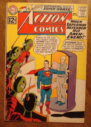 Action Comics #292 (1962) comic book DC Comics Superman, Supergirl, Origin Comet the Super-Horse
