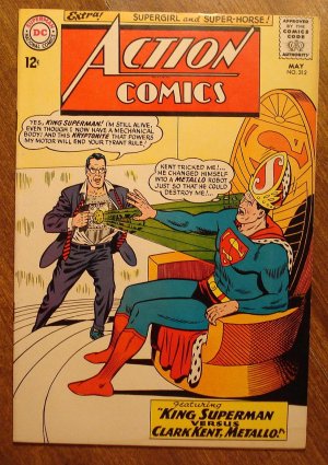 Action Comics #312 (1964) comic book DC Comics Superman, Supergirl, Metallo, Fine condition