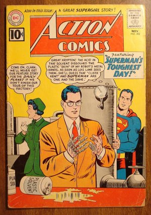 Action Comics #282 (1962) comic book DC Comics Superman, Supergirl, VG condition