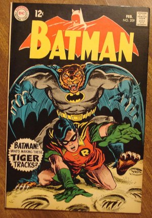 Batman #209 (1969) comic book, DC Comics, VF/NM condition