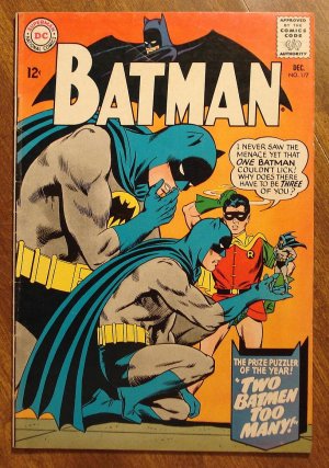 Batman #177 (1965) comic book, DC Comics, VG/F condition