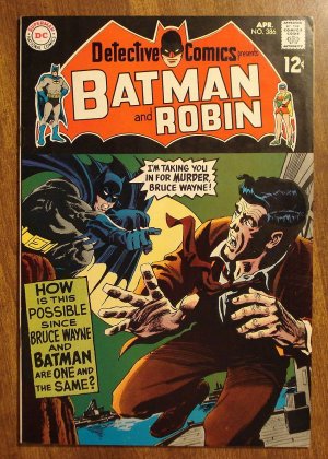 Detective Comics #386 (1969) comic book - DC Comics, Batman, Robin, VF/NM condition