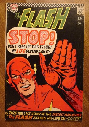The Flash #163 (1966) comic book - DC Comics, VG+ condition