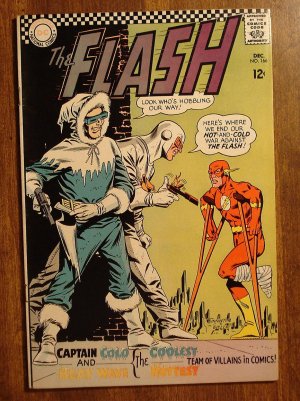 The Flash #166 (1966) comic book - DC Comics, VG condition, Captain Cold, Heatwave