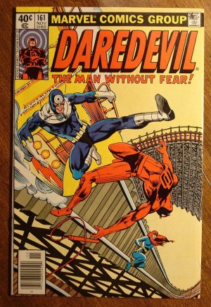 Daredevil #161 comic book, Marvel Comics, Frank Miller, Bullseye, Black Widow, VF condition!