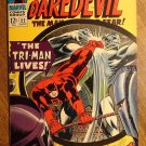 Daredevil #22 (1966) comic book, Marvel Comics, NM condition, Tri-man, Masked Marauder