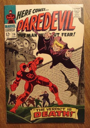 Daredevil #20 (1966) comic book, Marvel Comics, Fine condition, The Owl