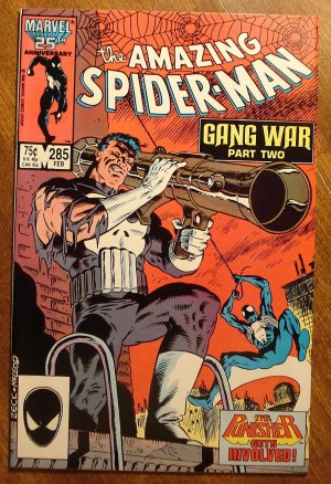Amazing Spider-Man #285 (Spiderman) comic book Marvel Comics NM/M Punisher, Hammerhead