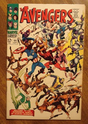 Avengers #44 (1967) comic book - Marvel Comics, Fine/VF condition, Red Guardian