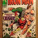 Iron Man #6 (1968) comic book, Marvel Comics,  VF condition!