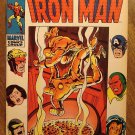 Iron Man #18 (1969) comic book, Marvel Comics, Iron Man fights his old armor, VF/NM condition