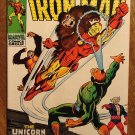 Iron Man #15 (1969) comic book, Marvel Comics, Unicorn & Red Ghost, VF/NM condition