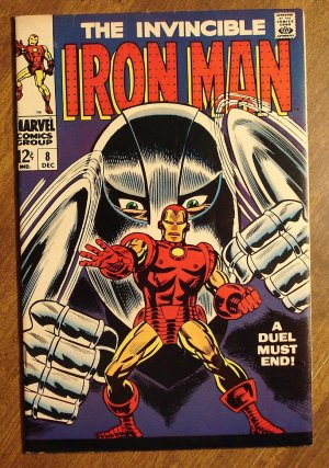 Iron Man #8 (1968) comic book, Marvel Comics, The Gladiator