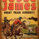Jesse James Great Train Robbery #19 (1954) comic book, Avon comics, Good condition
