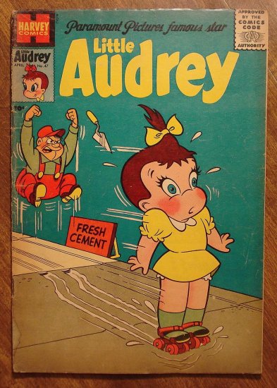 Little Audrey #47 (1956) comic book, Harvey comics, VG condition