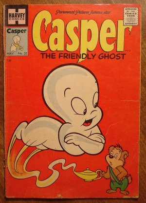 Casper The Friendly Ghost #32 (1955) comic book, Harvey comics, Good condition