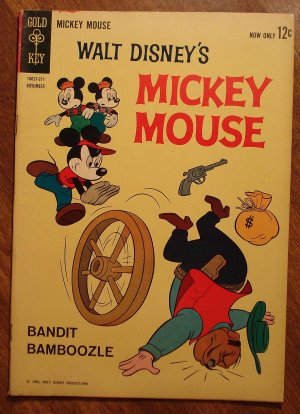 Walt Disney's Mickey Mouse #85 (1962) comic book, Gold Key Comics, F/VF condition