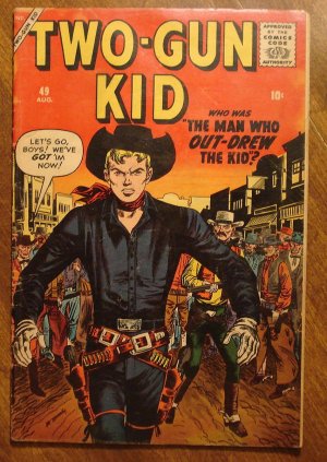 Two-Gun Kid #49 (1959) comic book, Atlas comics, VG condition, Stan Lee