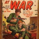 Marines At war #7 (1957) comic book, Atlas comics, G/VG condition
