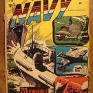 Fightin' Navy #79 (1957) comic book, Charlton comics, Good condition