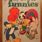 New Funnies #248 (1957) comic book, Dell comics, G/VG condition - Woody Woodpecker