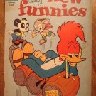 New Funnies #250 (1957) comic book, Dell comics, Good condition - Woody Woodpecker