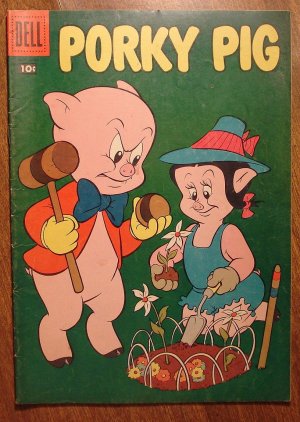 Porky Pig #58 (1958) comic book, Dell comics, Fine condition