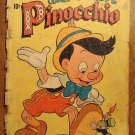 Dell Four (4) Color - Walt Disney's Pinocchio #252 (1949) comic book, Fair condition