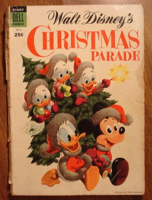 Dell Giant comic - Walt Disney's Christmas Parade #6 (1954) comic book, Uncle Scrooge, Donald Duck
