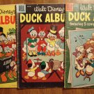 Dell Four (4) Color Disney Donald Duck Album #611, 649, 686, 726, 782, 1182 comic books, 1950's