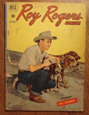 Roy Rogers Comics #34 (1950) comic book, Dell comics, fair/good condition