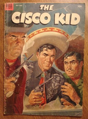The Cisco Kid #15 (1953) comic book, Dell comics, VG condition