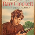 Dell Four (4) Color - Davy Crockett Indian Fighter #631 comic book, (1955) Fess Parker, photo cover