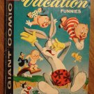 Dell Giant comic - Bugs Bunny's Vacation Funnies #8 (1958) comic book, G/VG condition