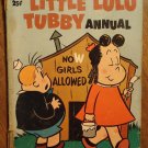 Dell Giant comic - Little Lulu Tubby Annual #2 (1954) comic book, Fair condition