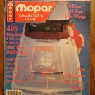 Mopar Collector's Guide magazine June 1991 - 1958 Regal Lancer D-500, 1963 Fury Max Wedge, Viper