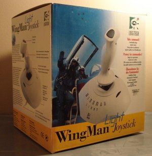 Logitech Wingman (Wing Man) Light Joystick, like new in box, for computer PC games