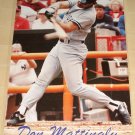 Don Mattingly poster, 23x35, rolled, Never displayed, New York Yankees, 1989