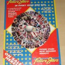 Beckett Future Stars magazine promo poster, never displayed, rolled, 17x24