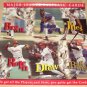 MLB Baseball cards promo poster KIT, never displayed, rolled, 26x26, double sided, 3 posters