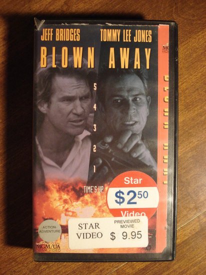 Sell Vhs Tapes >> Blown Away VHS video tape movie film, Jeff Bridges, Tommy ... Sell Vhs Tapes >> Blown Away VHS video tape movie film, Jeff Bridges, Tommy ...