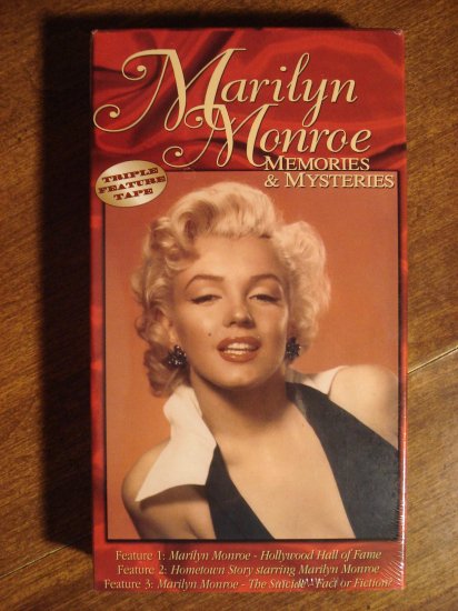 Marilyn Monroe: Memories & Mysteries VHS video tape movie film ...